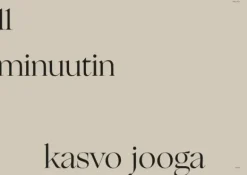 11 minuutin kasvojooga -kirja