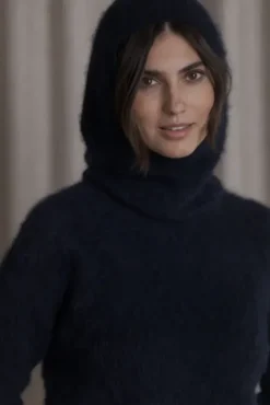 Alivia huppu, dark navy