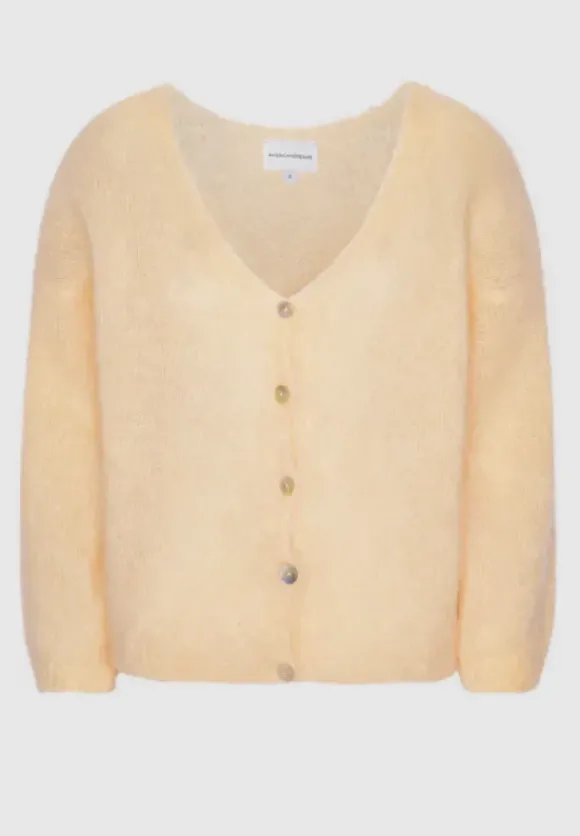 Americandreams - Cornelia mohairneuletakki, almond