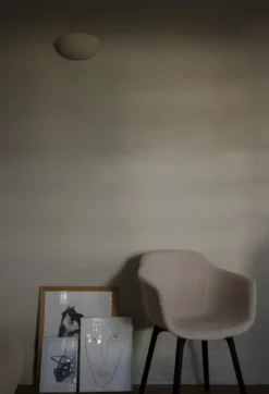 Andy bouclé tuoli, off-white