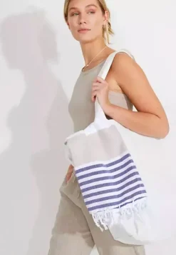 Annica Vallin - Vera canvas-kassi, valkoinen