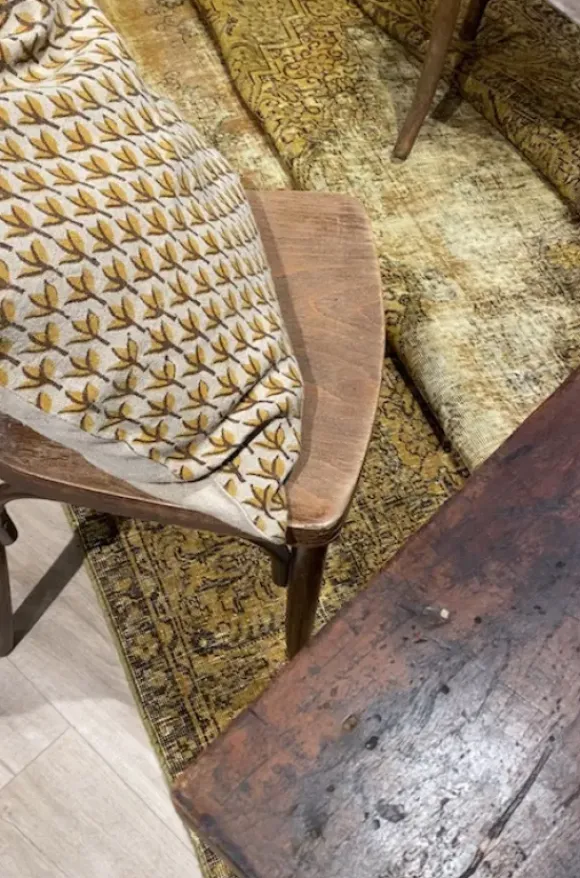 Bargi - Vintage Täpriz persialaismatto #593 / 208x315 cm