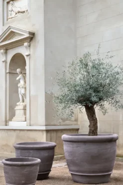 Bergs Potter - ruukku Campana RAW Grey, Ø 60 cm