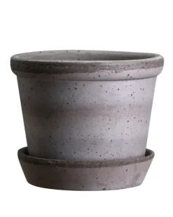 Bergs Potter - ruukku Parade RAW Grey, Ø 13 cm