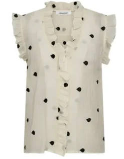 co'couture - DropCC top, off white