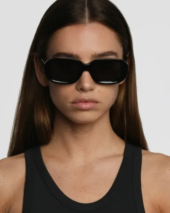 Corlin - Casena aurinkolasit, black - black