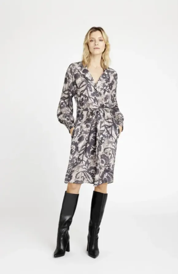 Costa knee mekko, harmaa-lilac