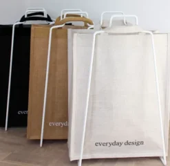 Everyday Design - Helsinki juuttikassi, luonnonvalkoinen