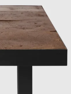 Ferm Living - Flod sohvapöytä, Mocha/Black