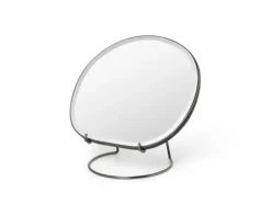 Ferm Living - Pond pöytäpeili, dark chrome