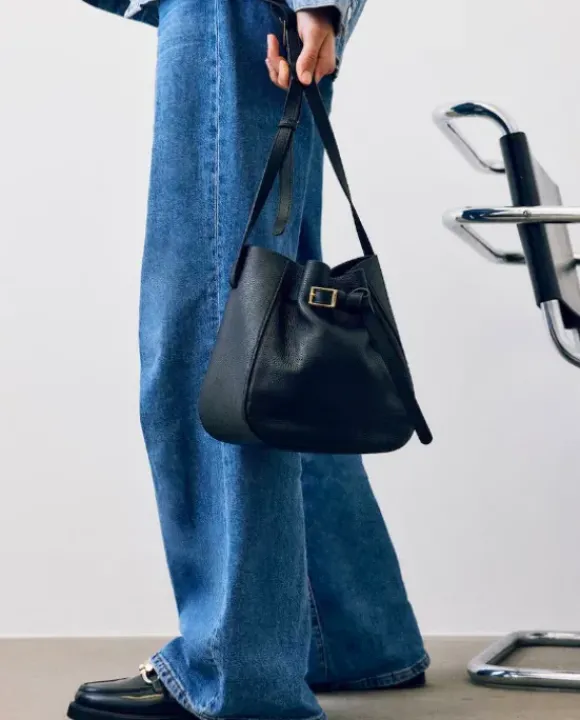 Flattered - Bo Mini Bucket käsilaukku, black