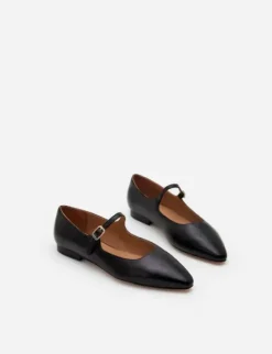 Flattered - Camila ballerinat, musta