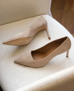 Flattered - Charlie Suede korkkarit, beige