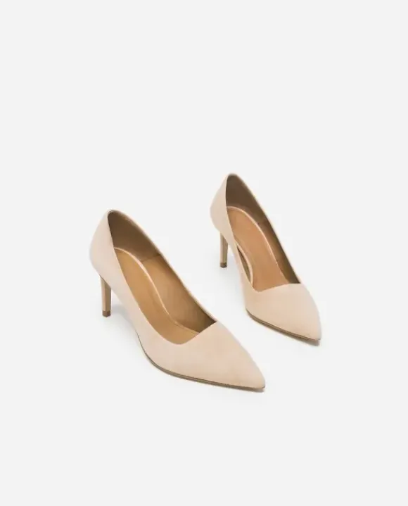 Flattered - Charlie Suede korkkarit, beige