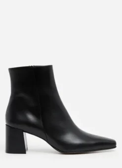 Flattered - Gill nilkkurit nahkaa, musta