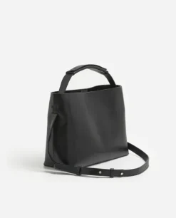 Flattered - Hedda midi handbag, black