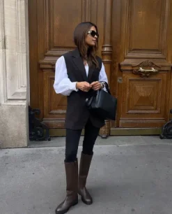 Flattered - Hedda midi handbag, black