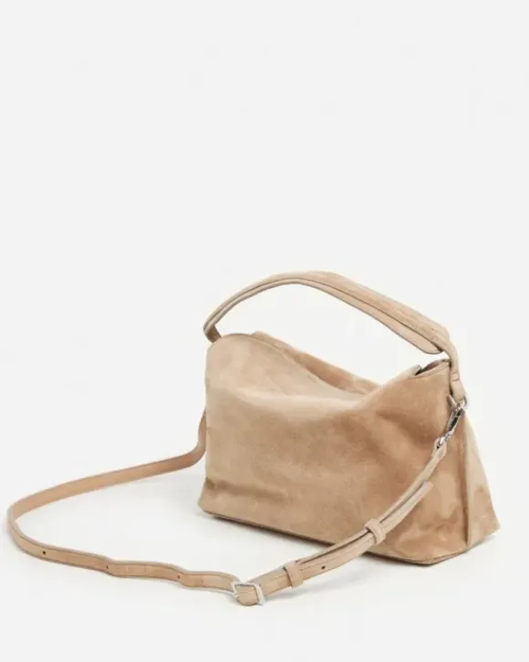 Flattered - Hera handbag, suede sand