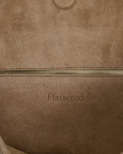Flattered - Hera handbag, suede sand