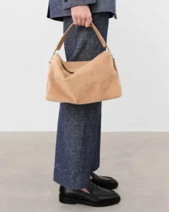 Flattered - Hera handbag, suede sand