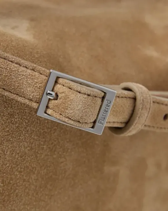 Flattered - Hera handbag, suede sand