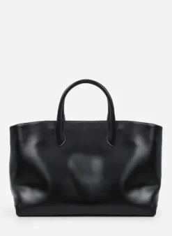 Flattered - Lola tote bag leather, black