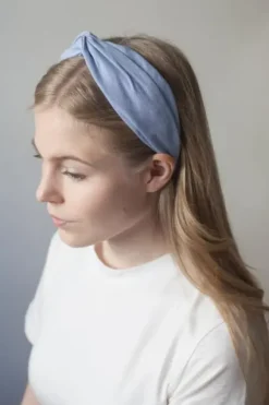 Gauhar - hiuspanta leveä, denim