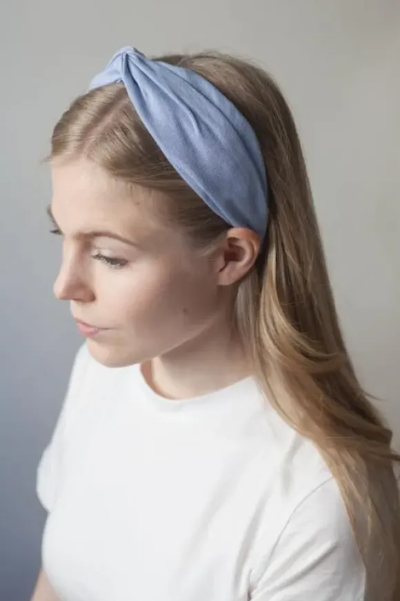 Gauhar - hiuspanta leveä, denim