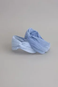 Gauhar - hiuspanta leveä, denim