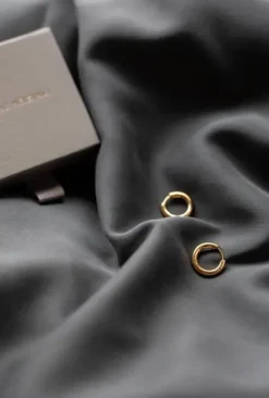 Gauhar - korvakorut, rengas plain kulta