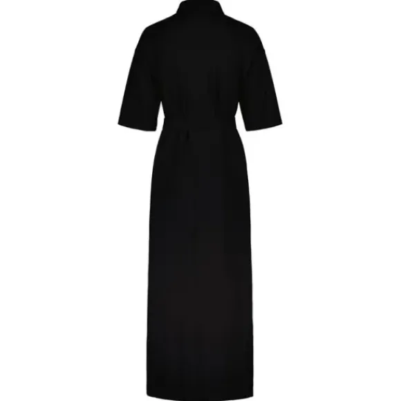 Gauhar - Pique mekko, black