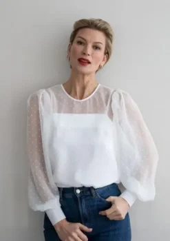 Gauhar - Tyllipusero, valkoinen