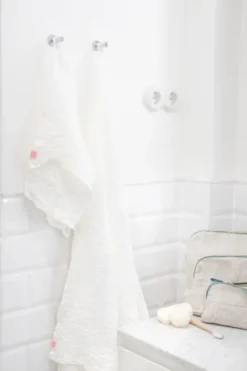 Gauhar - vohvelikäsipyyhe, valkoinen