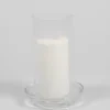 Gilly lasinen kynttilänjalka pöytäkynttilälle