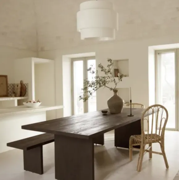 Hanglin pellavavarjostin XL 60x48, ecru