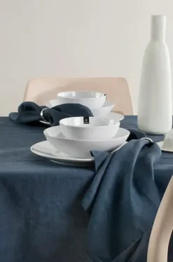 Himla - pellavaservetit, 4kpl tummansininen