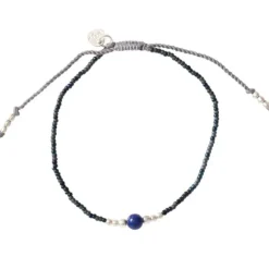 Iris rannekoru Lapis Lazuli, silver