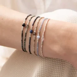 Iris rannekoru Lapis Lazuli, silver