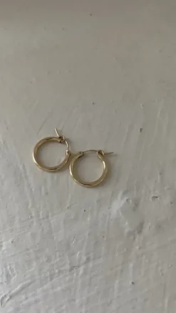 Joyem - Vienna hoops korvakorut M, kulta