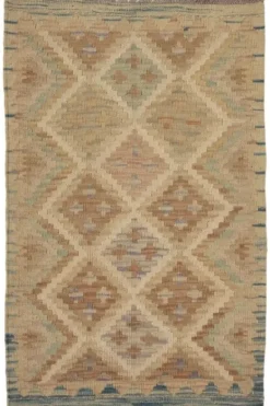 Kelim matto, multi #616 / 58x91cm