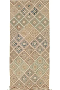 Kelim matto, multi custom #620 / 103x246cm