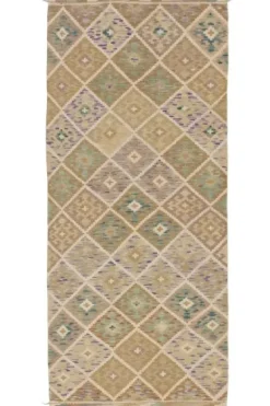 Kelim matto, multi custom #621 / 101 x 242 cm