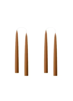 Kruunukynttilä lyhyt 20cm, terracotta