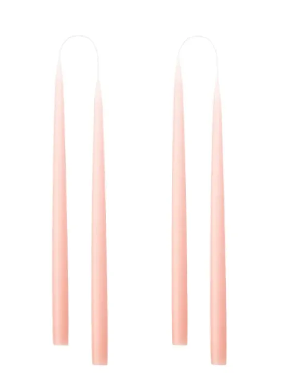 Kruunukynttilä pitkä 35cm, rose