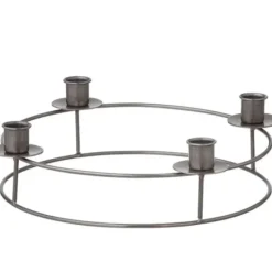 Kynttilänjalka Kamma L, grey