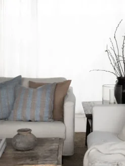 Melvin tyynynpäällinen 50x50, beige stripe