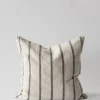 Melvin tyynynpäällinen 50x50, taupe stripe