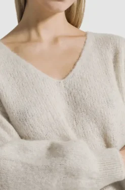 Milana alpakkaneule, beige