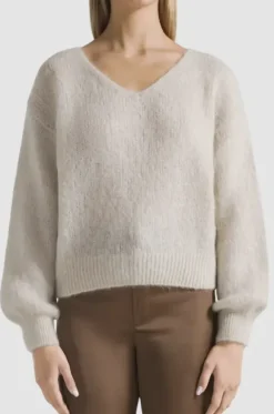 Milana alpakkaneule, beige