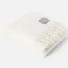 Mohair torkkupeitto, Reflection White